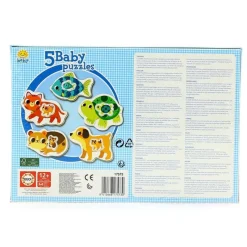 EDUCA Puzzles Y Construcciones-Baby Puzzles Animales Domésticos