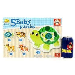 EDUCA Puzzles Y Construcciones-Baby Puzzles Animales Domésticos