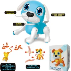 Baby Rick Perrito Robot Azul*DRIM DISCOUNT Online