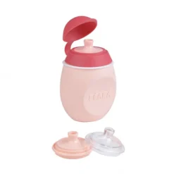 BEABA Complementos De Alimentación-Babysqueez Flexible 180 Ml Rosa