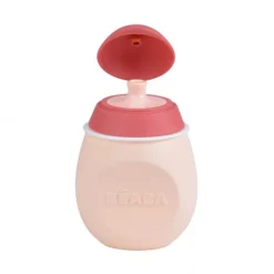 BEABA Complementos De Alimentación-Babysqueez Flexible 180 Ml Rosa