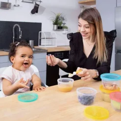 BABYMOOV Complementos De Alimentación-BadaBowls Maxiportions Pack 5 Unidades