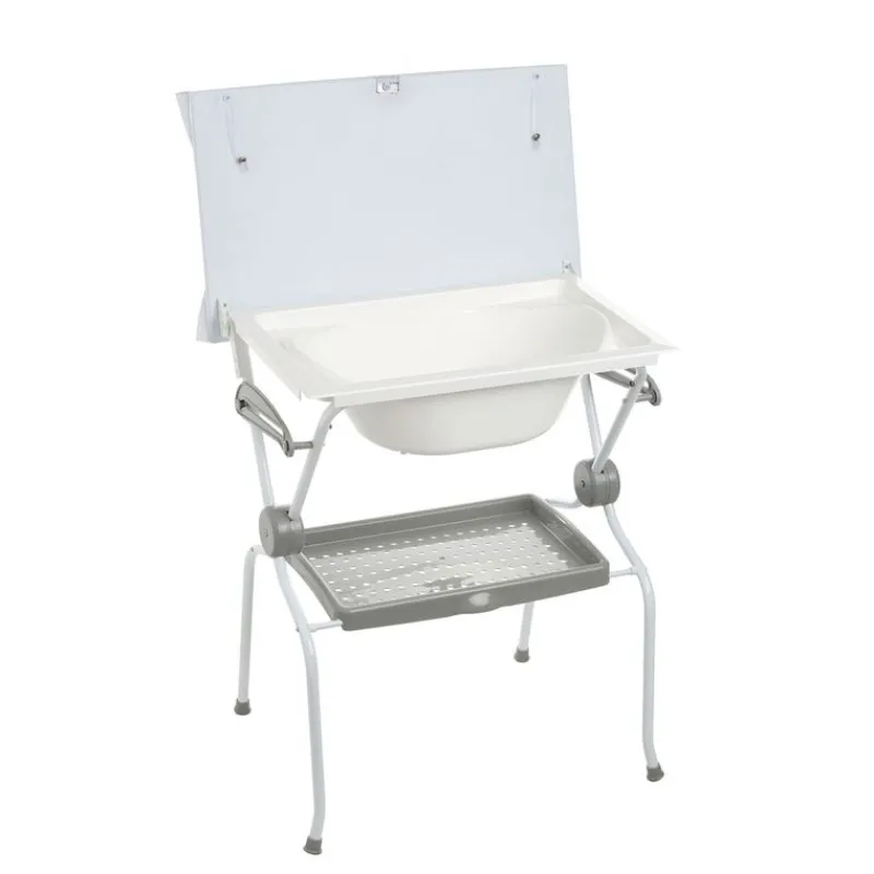 PLASTIMYR Bañeras Para Bebés-Bañera Bebé Ada sobrebide Safari Gris