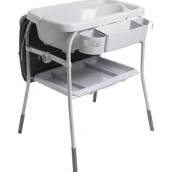 CHICCO Bañeras Para Bebés-Bañera Cambiador Cuddle & Bubble Gris