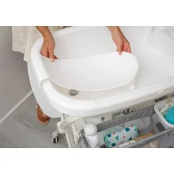 INTERBABY Bañeras Para Bebés-Bañera Cambiador Plegable Estrellas