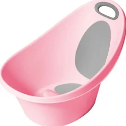 Bañera con Antideslizante y Tope Rosa*KIOKIDS