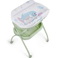 Bañera con cambiador Bubble Verde*MS Clearance