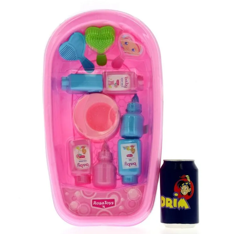 ROSA TOYS Muñecas-Bañera para Muñecas con Accesorios de Baño