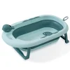 INTERBABY Bañeras De Viaje-Bañera silicona plegable Mint