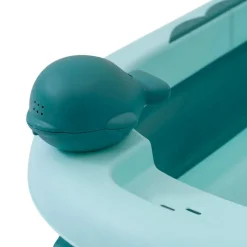 INTERBABY Bañeras De Viaje-Bañera silicona plegable Mint