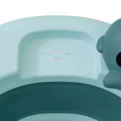 INTERBABY Bañeras De Viaje-Bañera silicona plegable Mint