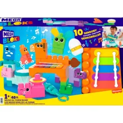 MEGABLOKS Puzzles Y Construcciones-Banda Musical de la Granja