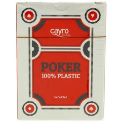 CAYRO Juegos De Mesa-Baraja de Póker Plástico Surtida