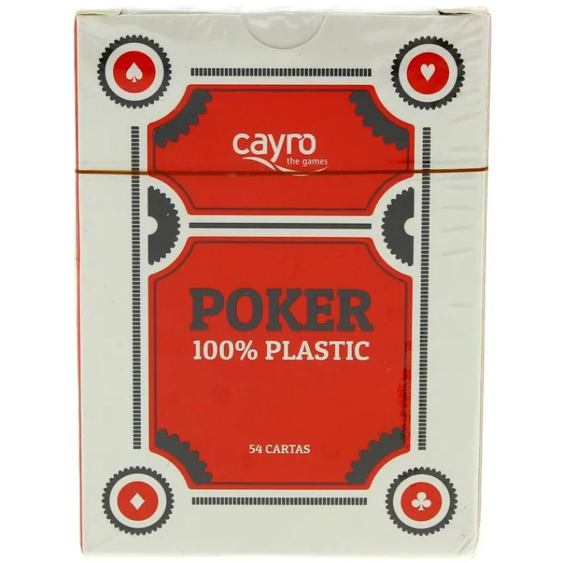 CAYRO Juegos De Mesa-Baraja de Póker Plástico Surtida