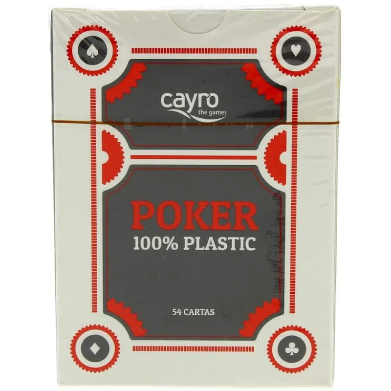 CAYRO Juegos De Mesa-Baraja de Póker Plástico Surtida