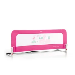 MS Barandillas De Cama|Seguridad En El Hogar-Barandilla de cama nido 150 cm Jungle Rosa