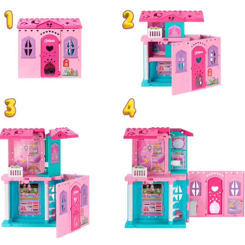Barbie Casa de Muñecas Desplegable Chelsea*MATTEL
