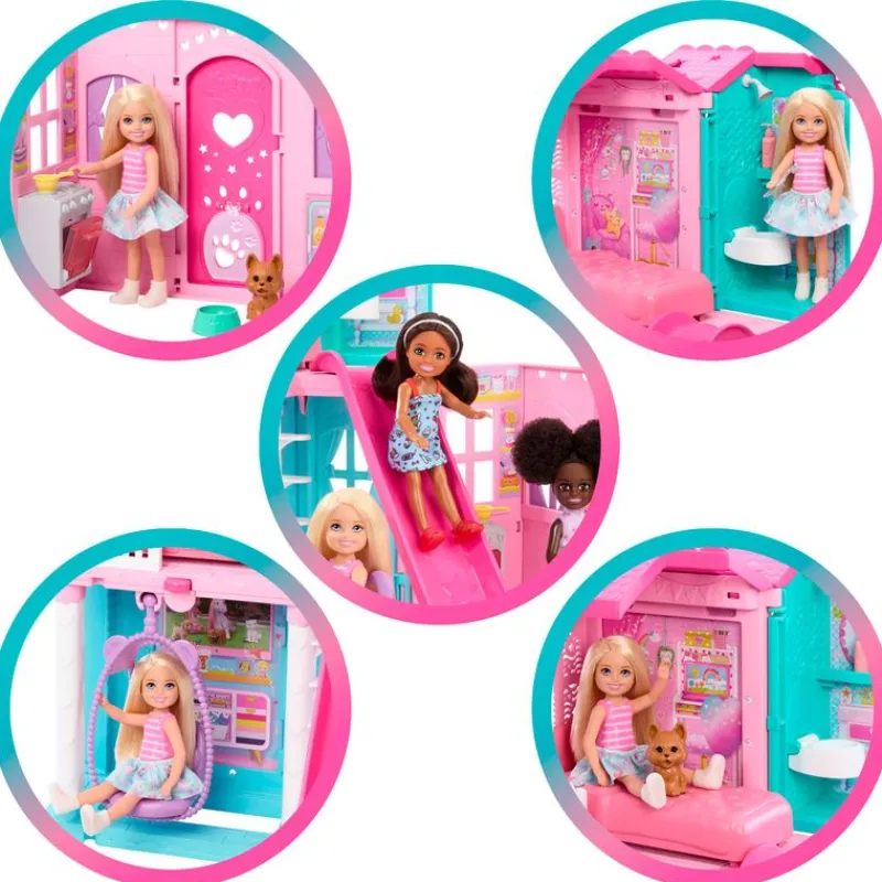 Barbie Casa de Muñecas Desplegable Chelsea*MATTEL