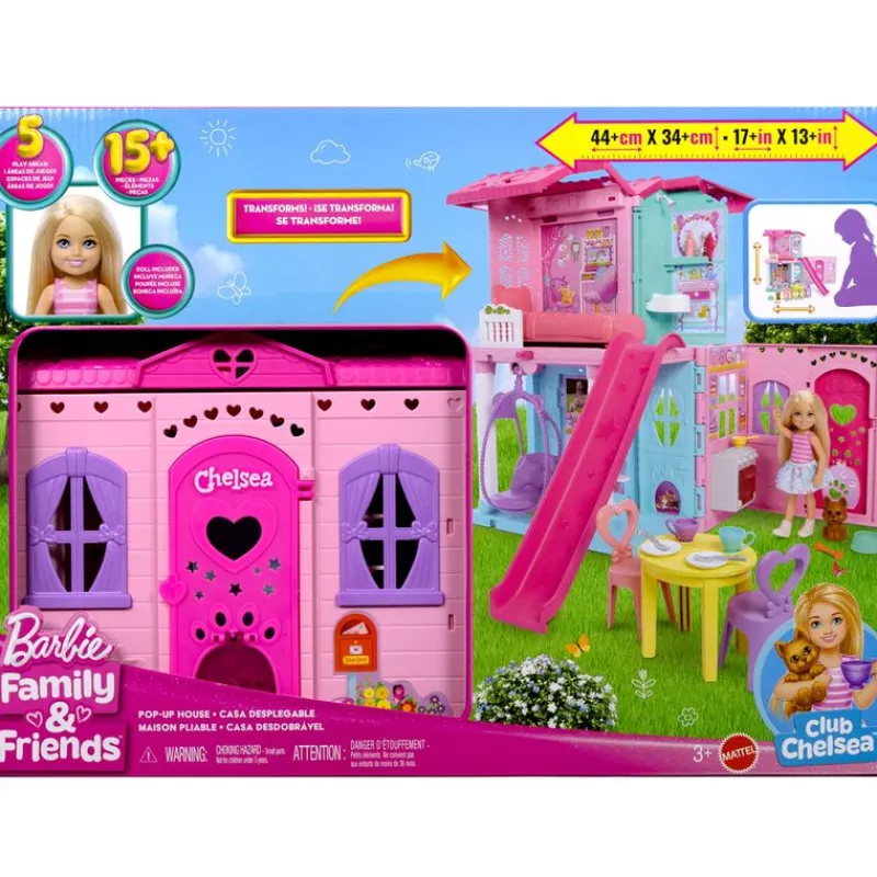 Barbie Casa de Muñecas Desplegable Chelsea*MATTEL