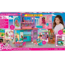 MATTEL Muñecas-Barbie Casa Malibú
