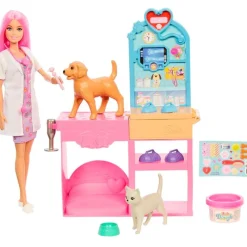 Barbie Clínica Veterinaria*MATTEL Outlet