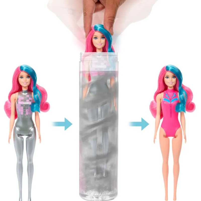 Barbie Color Reveal Colección Estrella Disco Muñeca Sorpresa*MATTEL Hot