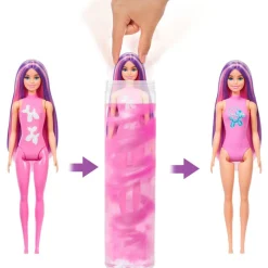 MATTEL Muñecas-Barbie Color Reveal Sorpresa