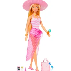 MATTEL Muñecas-Barbie Día en la Playa