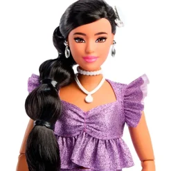 Barbie Deluxe Style Muñeca #9 Top Morado*MATTEL
