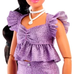 Barbie Deluxe Style Muñeca #9 Top Morado*MATTEL