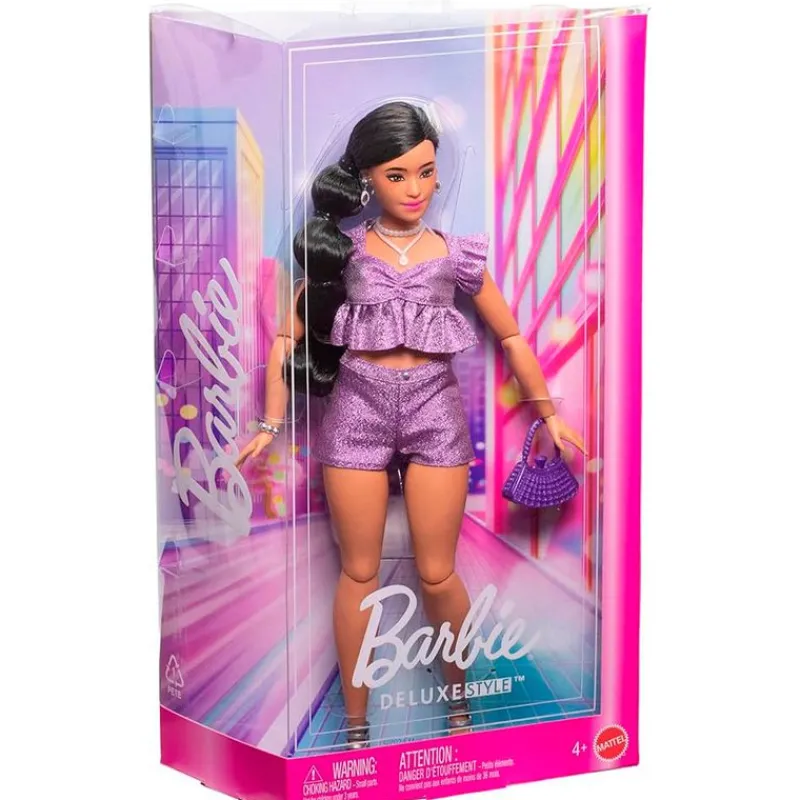 Barbie Deluxe Style Muñeca #9 Top Morado*MATTEL