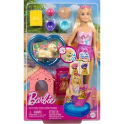 Barbie Fiesta de Cachorros en la Piscina*MATTEL