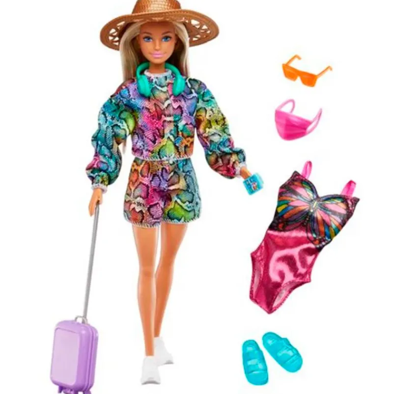 Barbie Muñeca Diversión en Vacaciones*MATTEL Sale