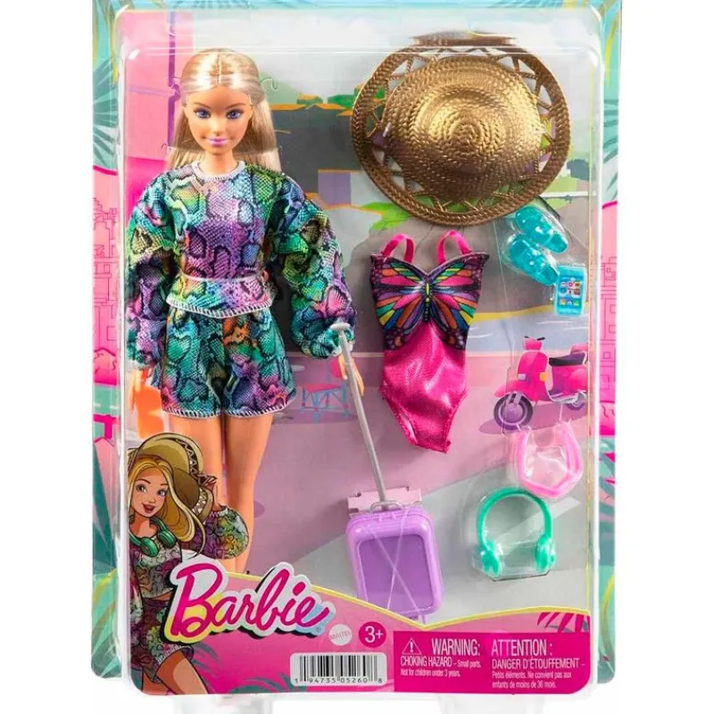 Barbie Muñeca Diversión en Vacaciones*MATTEL Sale