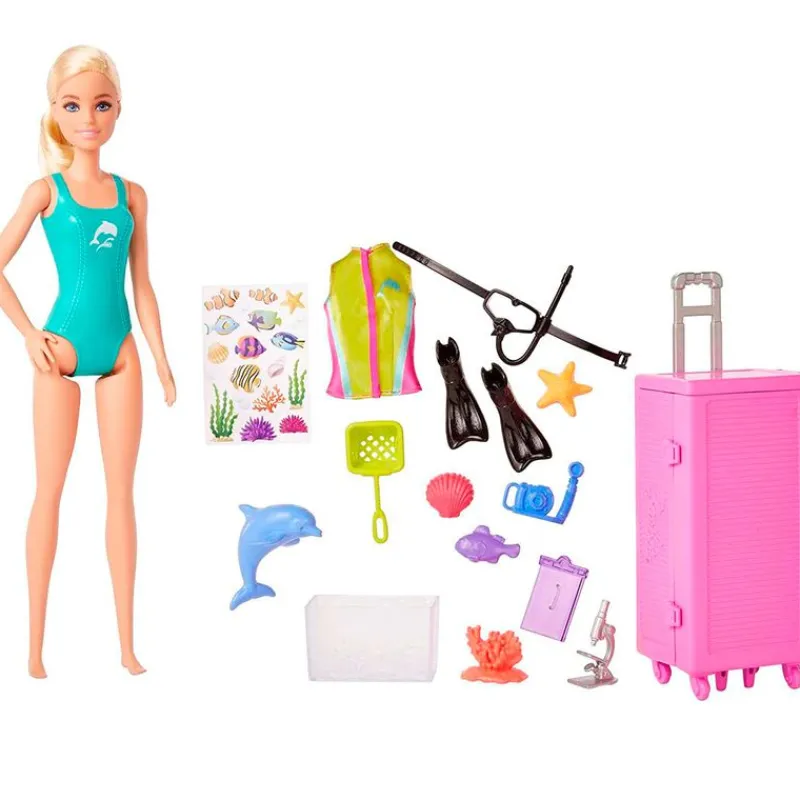 Barbie Muñeca Yo Quiero Ser Bióloga Marina*MATTEL
