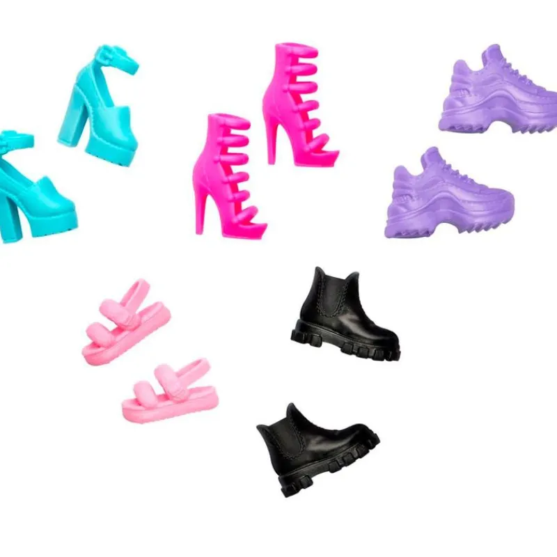 MATTEL Muñecas-Barbie Pack Zapatos