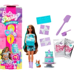Barbie Party Unboxed Muñeca Morena*MATTEL
