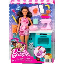 MATTEL Muñecas-Barbie Pastelería Morena