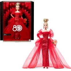 MATTEL Barbie Colección|Muñecas-Barbie Signature 80 Aniversario
