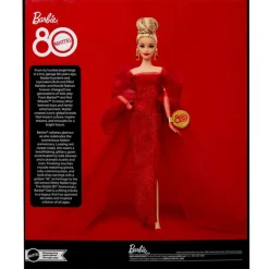 MATTEL Barbie Colección|Muñecas-Barbie Signature 80 Aniversario