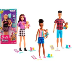 MATTEL Muñecas-Barbie Skipper Caguro con Bebé Muñeca Surtida