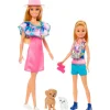 MATTEL Muñecas-Barbie Stacie Pack Muñecas Rescate Hermanas