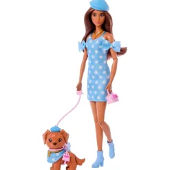 Barbie Twinning Looks Muñeca Perrito Vestido Topos*MATTEL Online