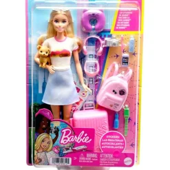 MATTEL Muñecas-Barbie Vamos de Viaje Malibú