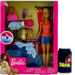 MATTEL Muñecas-Barbie y sus Cachorritos