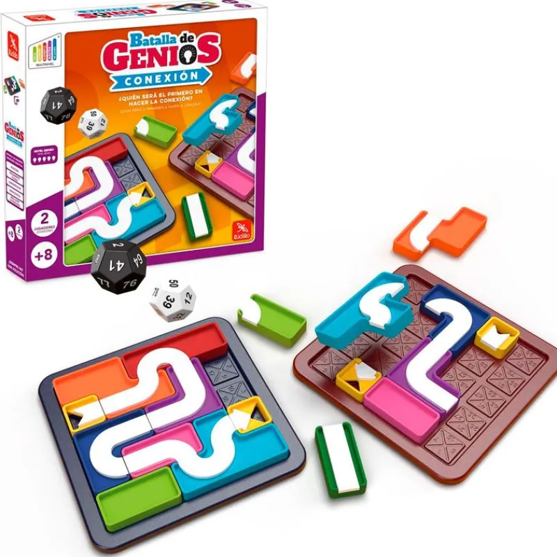 LÚDILO Amigos Y Familia|Juegos De Mesa-Batalla De Genios Conexión