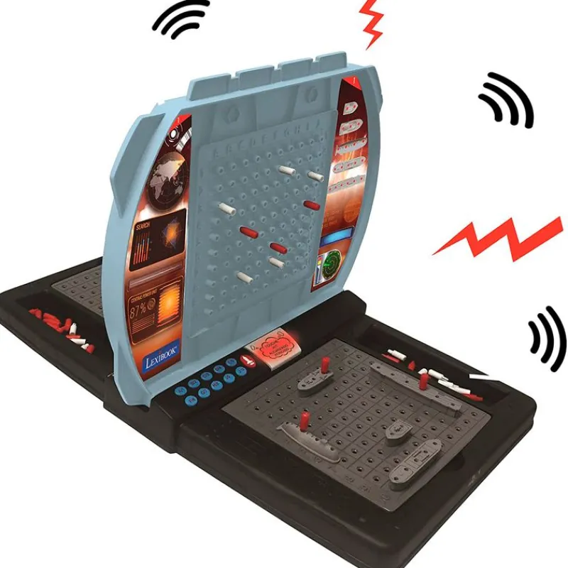 LEXIBOOK Juegos De Mesa-Batalla Naval Juego Electrónico