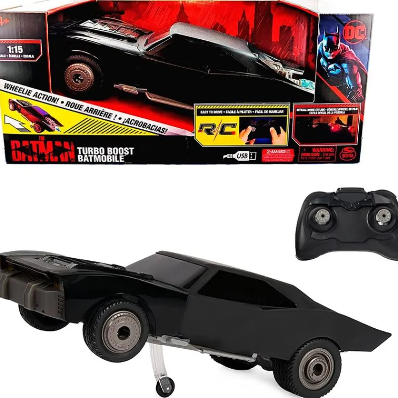 Batman Batmóvil Turbo Boost R/C 1:15*SPIN MASTER Outlet