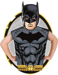 RUBIE'S Disfraces Y Complementos|Disfraces Y Complementos-Batman Disfraz Camiseta y Máscara