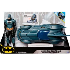 SPIN MASTER Figuras Y Figuras De Acción-Batman Shadow Guardian Batmóvil y Batman